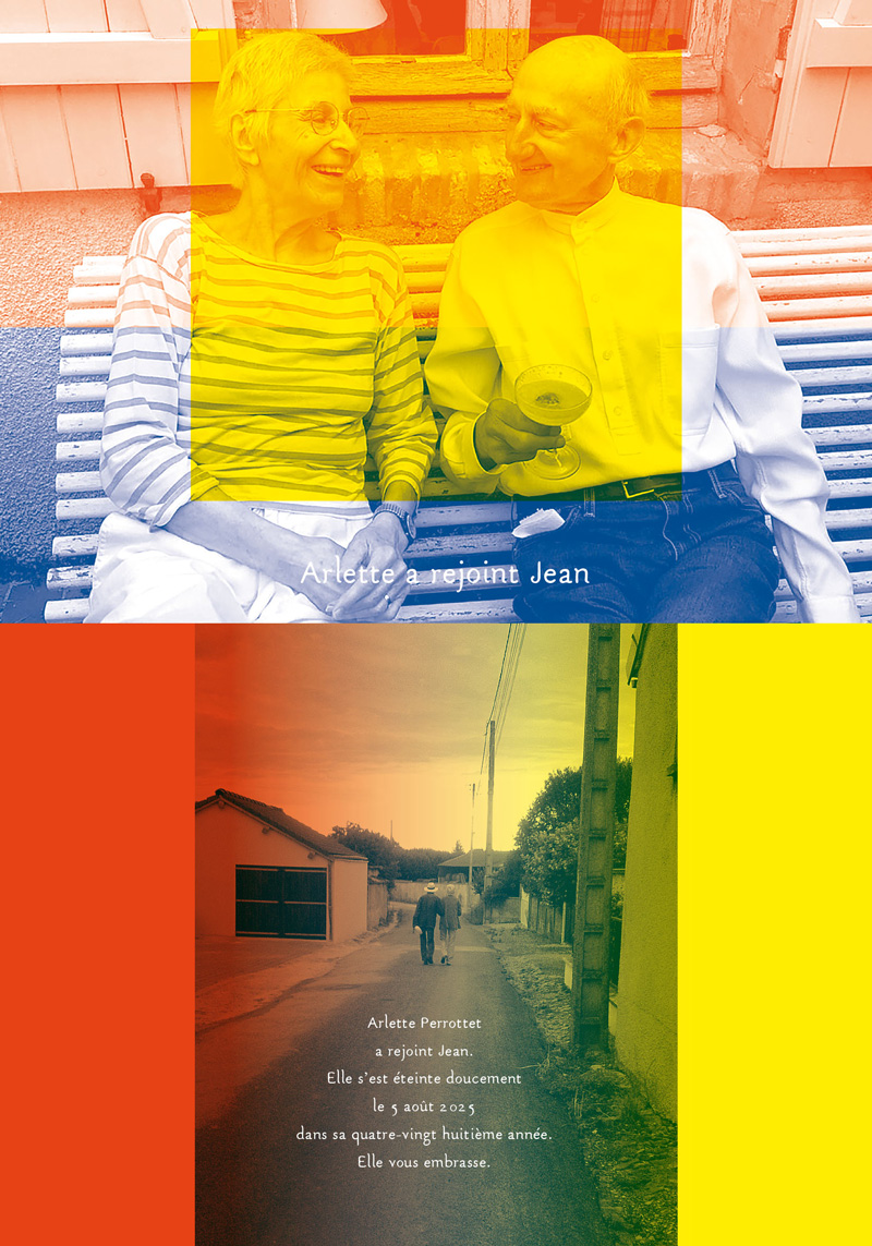 Annonce décés Arllette Perrottet