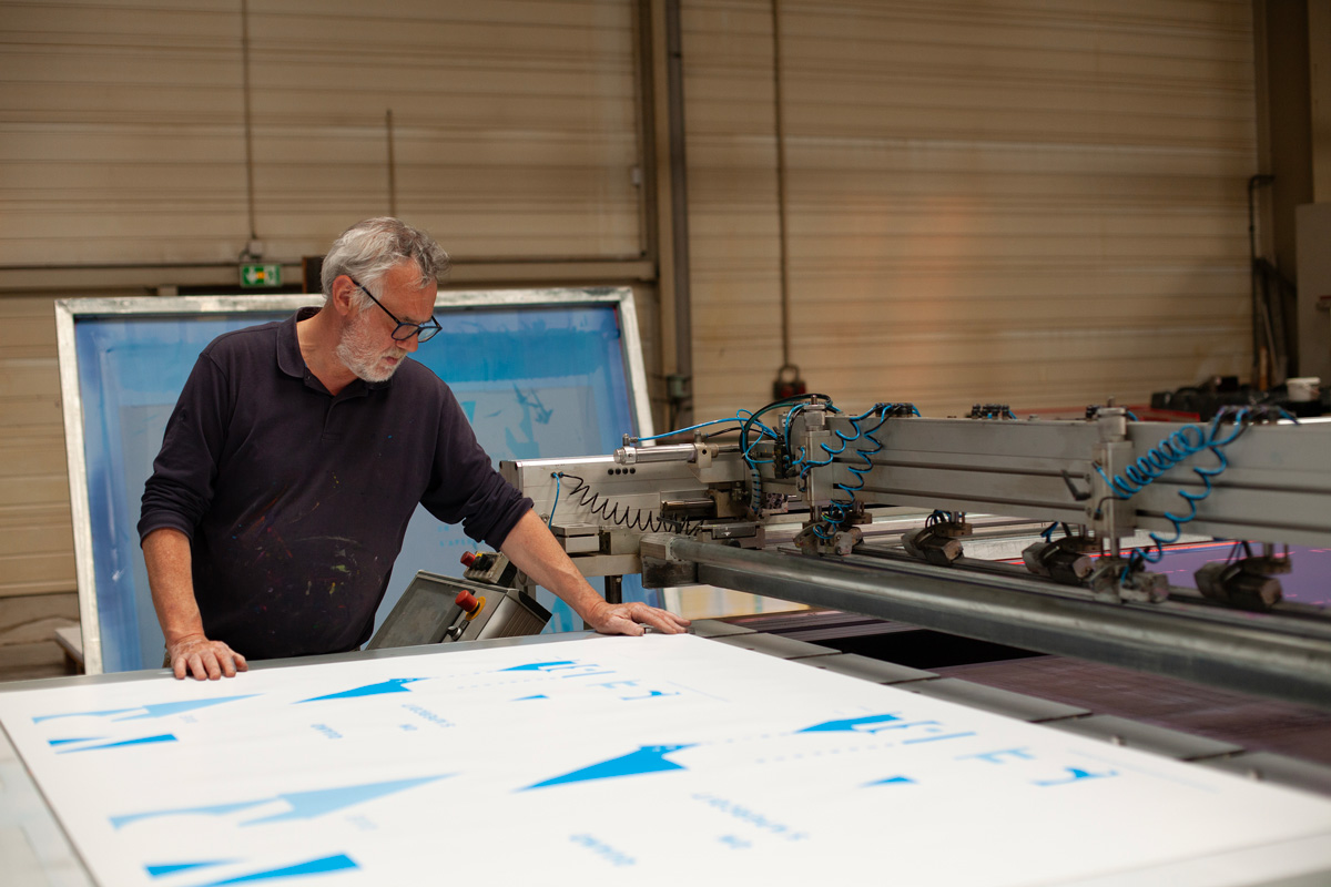 Sérigraphie Lezard graphique 2025