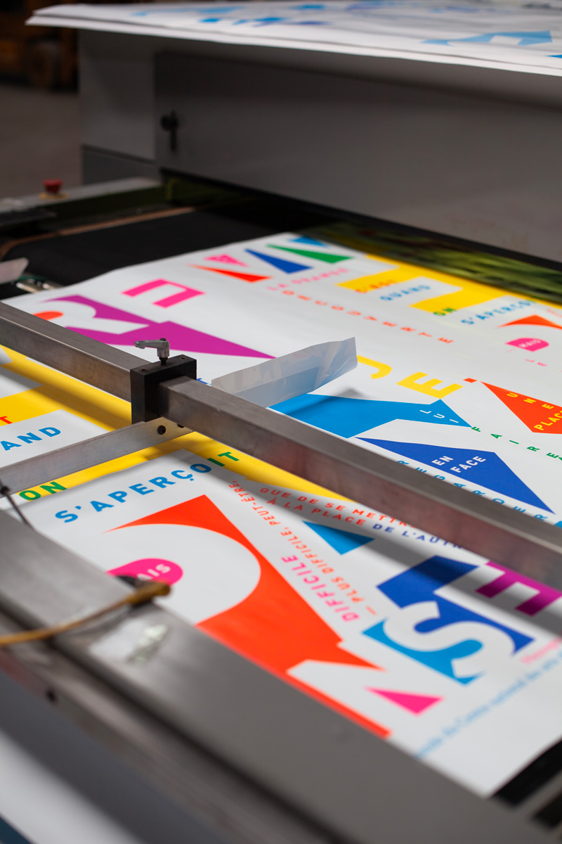 Sérigraphie Lezard graphique 2025